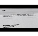 Opel Z28NET SAAB B284 V6 VECTRA VXR Uitlaat spruitstuk flens, Ophalen of Verzenden, H, H, H