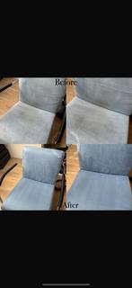 Dieptereiniging Stoelen, banken, tapijten, auto’s en meer, Ophalen of Verzenden