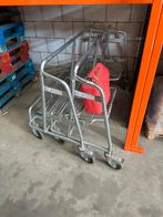 Platenwagen platenkar transporwagen, Doe-het-zelf en Verbouw, Transportwagens, Ophalen, Zo goed als nieuw, Transportkar