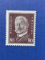 Postzegel Duitse Rijk 1928 PF Freimarken Hindenburg 80 Pf, Postzegels en Munten, Postzegels | Europa | Duitsland, Ophalen of Verzenden