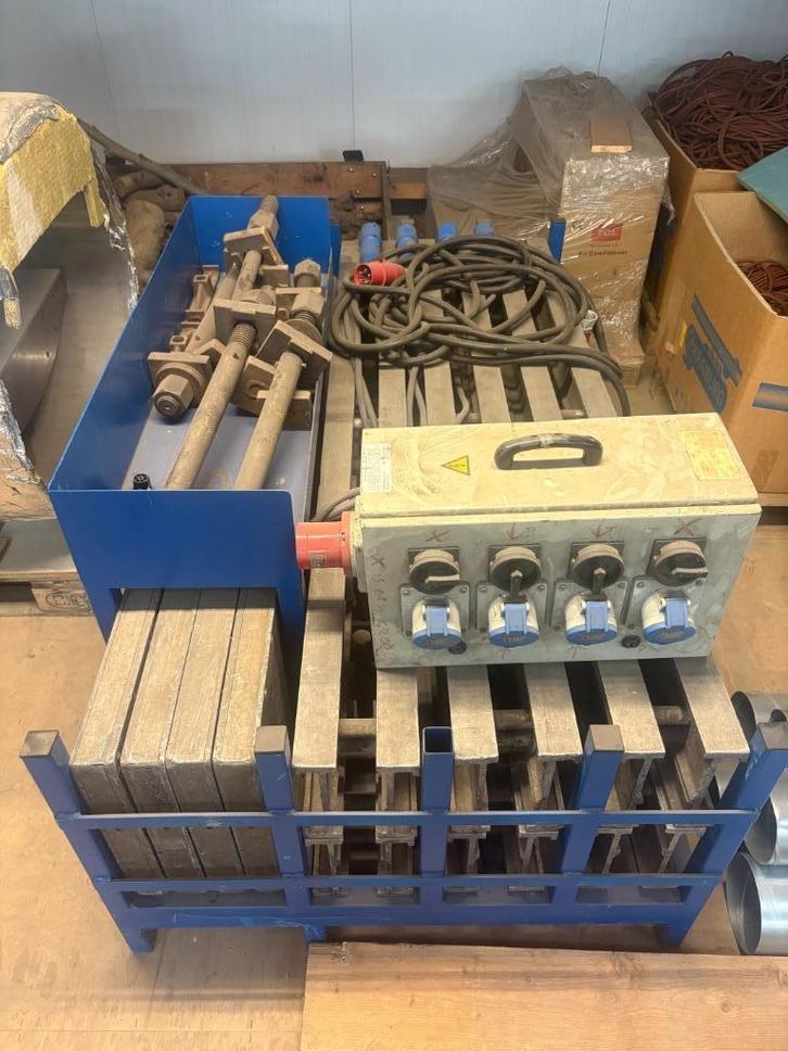 Transportband Vulkaniserende Pers, Doe-het-zelf en Verbouw, Gereedschap | Overige machines, Gebruikt, Ophalen