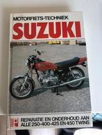 werkplaatshandboek SUZUKI 250 40 425 450 Twins;, Motoren, Handleidingen en Instructieboekjes, Suzuki