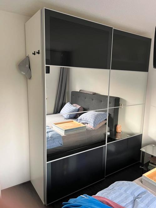 Ikea Pax schuifdeuren - inc. montage materiaal., Huis en Inrichting, Kasten | Kledingkasten, Gebruikt, 200 cm of meer, Minder dan 25 cm
