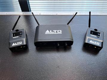 Alto stealth wirelles draadloze audio set xlr beschikbaar voor biedingen