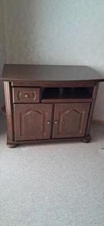 Tv kast Donker eiken 95x77x55cm, Ophalen, 50 tot 100 cm, Zo goed als nieuw, Minder dan 100 cm