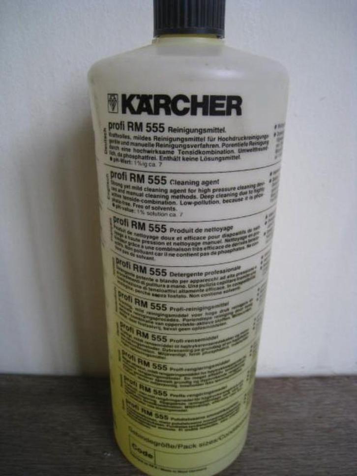 60% vol : Karcher Profi RM 555 reinigingsmiddel vr hogedruk, Tuin en Terras, Hogedrukreinigers, Nieuw, Benzine, Ophalen of Verzenden
