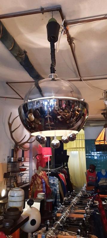 Plafond hanglamp space bollen chroom. beschikbaar voor biedingen