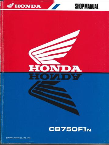 Honda CB750 II N shop manual (3671z) beschikbaar voor biedingen
