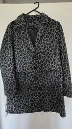 Lange jas met panterprint, Maat 42/44 (L), Nieuw, Ophalen of Verzenden, Grijs