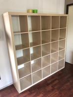 IKEA Expedit kast 5 x 5 vakken eiken (oude Kallax variant), Ophalen, Gebruikt, 150 tot 200 cm, 150 tot 200 cm