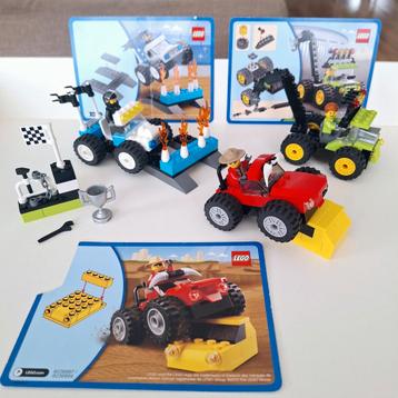 MONSTER TRUCKS + BOUWPLAATS van LEGO (10655 + 10657) beschikbaar voor biedingen
