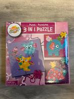 3 in 1 uilen puzzel, Ophalen of Verzenden, Meer dan 50 stukjes, Nieuw