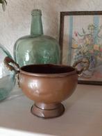 Vintage koperen  bloempot pot, Ophalen of Verzenden
