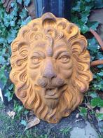 Gietijzeren leeuwenkop spuwer., Tuin en Terras, Ophalen of Verzenden, Gebruikt, Gietijzer, Fontein