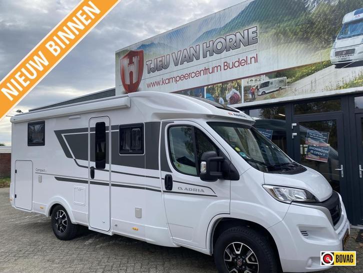 Adria Compact DL Bikelift/ZenecNavi/LPGvulling!, Caravans en Kamperen, Campers, Bedrijf, tot en met 3, Adria, Diesel, Handgeschakeld