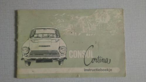 Instructieboekje - Ford Consul Cortina - 1962 MK I, Auto diversen, Handleidingen en Instructieboekjes, Ophalen of Verzenden