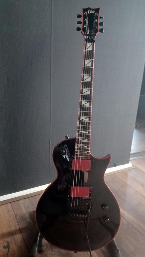 ESP Ltd GH-600 Black, Muziek en Instrumenten, Snaarinstrumenten | Gitaren | Elektrisch, Zo goed als nieuw, Solid body, Overige merken