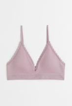 Nieuw H&M padded BH/top lila maat M, H&M, Ophalen of Verzenden, Paars, BH
