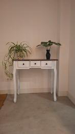 Ikea kaptafel omgetoverd tot haltafel/ sidetable, Huis en Inrichting, Tafels | Sidetables, Ophalen, 25 tot 50 cm, Rechthoekig