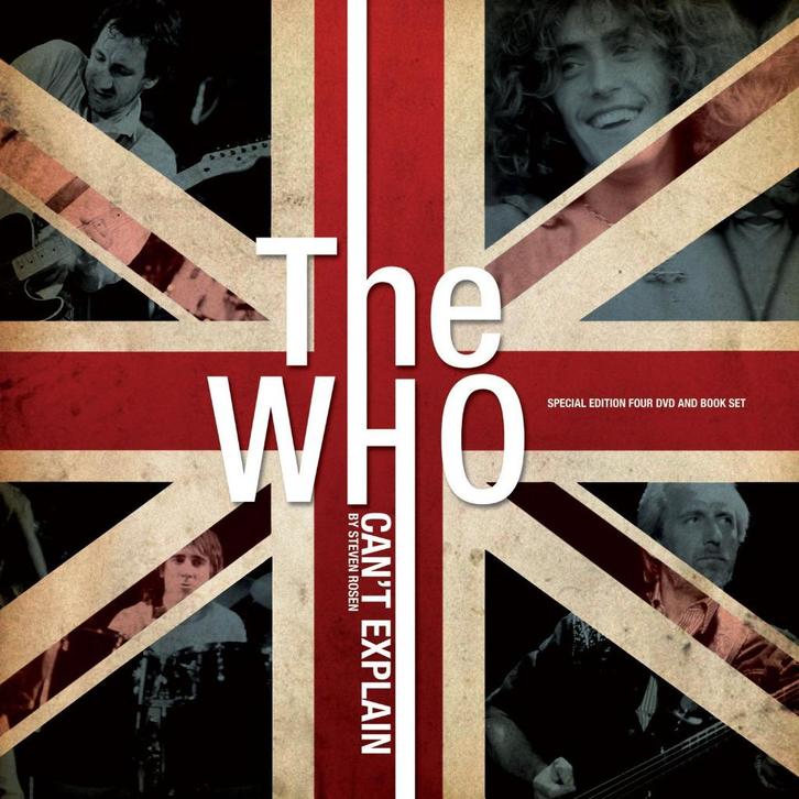 The Who, Can't Explain, 4 DVD + Boek, NIEUW, nog geseald., Cd's en Dvd's, Dvd's | Muziek en Concerten, Nieuw in verpakking, Muziek en Concerten