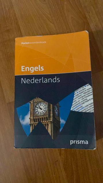 Prisma pocketwoordenboek Engels-Nederlands beschikbaar voor biedingen