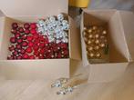 Heel veel kerstballen rood zilver goud 2xpiek, Diversen, Ophalen