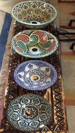 Handgemaakt Marokkaanse waskom, Nieuw, Minder dan 100 cm, Wasbak of Wastafel, 25 tot 50 cm