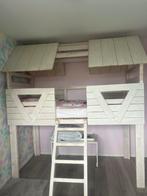 Boomhutbed steigerhout kinderbed, Ophalen, Gebruikt, Hoogslaper