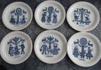 6 Vintage Royal Sphinx Maastricht Borden -20 cm, Antiek en Kunst, Ophalen of Verzenden
