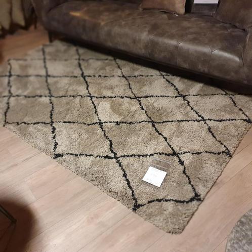 Vloerkleed ruiten grijs (Showroom model), Huis en Inrichting, Stoffering | Vloerbedekking, Nieuw, Ophalen