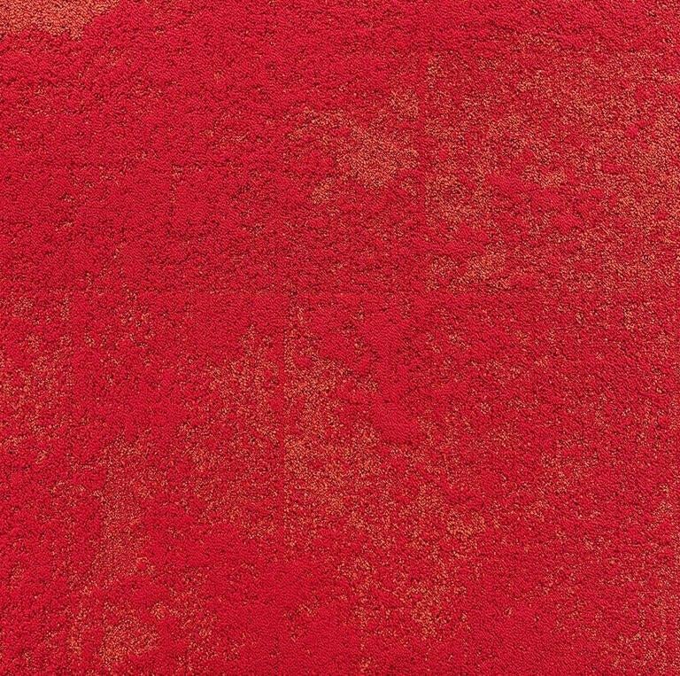 100x100 cm rode tapijttegels laatste 33m2, Huis en Inrichting, Stoffering | Vloerbedekking, Nieuw, Ophalen of Verzenden, 25 tot 50 m²