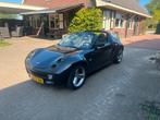 Smart Roadster 0.7 60KW AUT 2003 Zwart, Auto's, Automaat, Achterwielaandrijving, Zwart, Roadster
