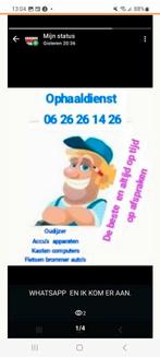 Ophaalservice  06-26-26-14-26. Whsapp foto's, Ophalen of Verzenden