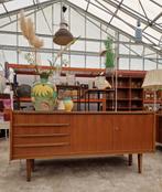 Vintage dressoir met ronding in bovenblad, 180cm, Ophalen, ., 150 tot 200 cm, .