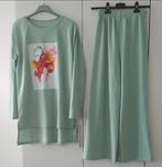 Groene Set Twinset | Nieuw | Maat S | Met Elastiek | Pyjama, Ophalen of Verzenden, Nieuw, Maat 36 (S)