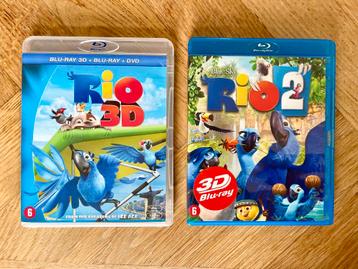 Rio 1 + 2 op Blu-ray (krasvrij, met NL) beschikbaar voor biedingen