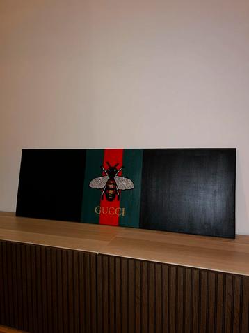 Handgemaakt Gucci Schilderij beschikbaar voor biedingen