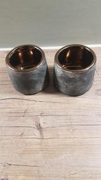 Brynxz waxinehouders, Zwart, Ophalen of Verzenden, Zo goed als nieuw, Metaal