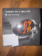 Ticwatch Pro 3 Ultra GPS - Wear OS Smartwatch !!! NIEUW!!!, Zwart, Nieuw, Ophalen of Verzenden, Waterdicht