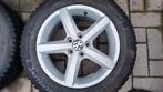 Winterbanden volkswagen polo alu velgen 185 60 15 Michelin, Ophalen, Gebruikt, 15 inch, Banden en Velgen