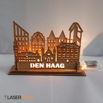 Skyline Den Haag / Scheveningen 3D ( met LED verlichting ) beschikbaar voor biedingen