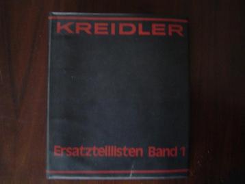 Kreidler ersatzt teillisten boekwerk onderdeelboek RS RM RMC beschikbaar voor biedingen
