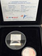 Koninklijke nederlandse munt postzegel/munt, Postzegels en Munten, Munten | Nederland, Ophalen of Verzenden, Koningin Beatrix
