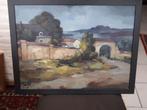 oud schilderij gesigneerd ZUID-LIMBURG, Antiek en Kunst, Kunst | Schilderijen | Klassiek, Ophalen of Verzenden