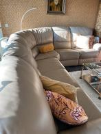 Luxe leren elektrische relaxbank in topstaat, Minder dan 75 cm, Hoekbank, Leer, Ophalen of Verzenden