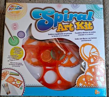Grafix Spiraal Tekenset. Zo kun je spiraalontwerpen maken beschikbaar voor biedingen