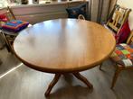 ronde eetkamertafel, Huis en Inrichting, Tafels | Eettafels, Ophalen, Gebruikt, 100 tot 150 cm, Rond