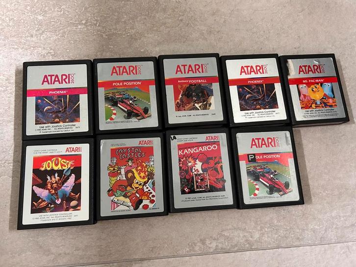 Vele Atari 2600 spellen, Spelcomputers en Games, Games | Atari, Gebruikt, Atari 2600, Sport, 1 speler, Vanaf 3 jaar, Ophalen of Verzenden