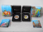 Australia 2x 1/2 Oz Silver Sea Life - the Reef. PROOF color, Ophalen of Verzenden, Zilver