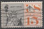 USA Air Mail 1959 - 03, Postzegels en Munten, Postzegels | Amerika, Verzenden, Gestempeld, Noord-Amerika